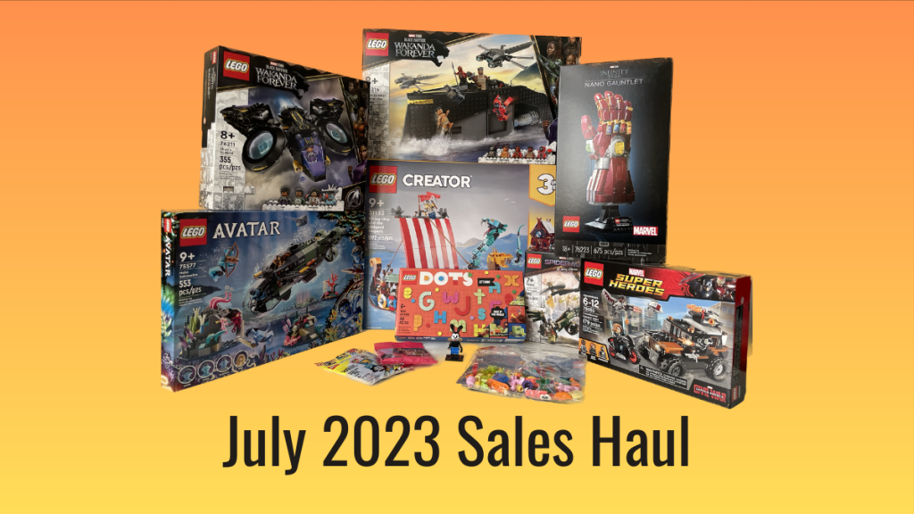 July 2023 Sales Haul